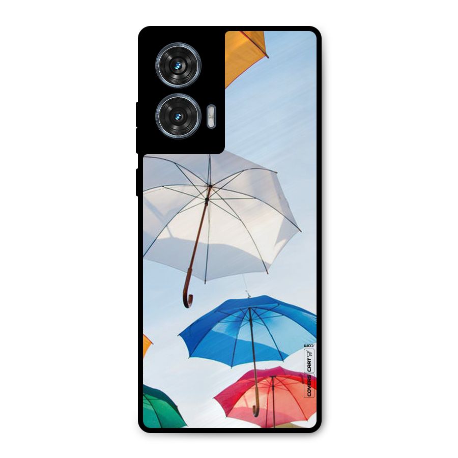 Umbrella Sky Metal Back Case for Motorola Edge 50 Fusion