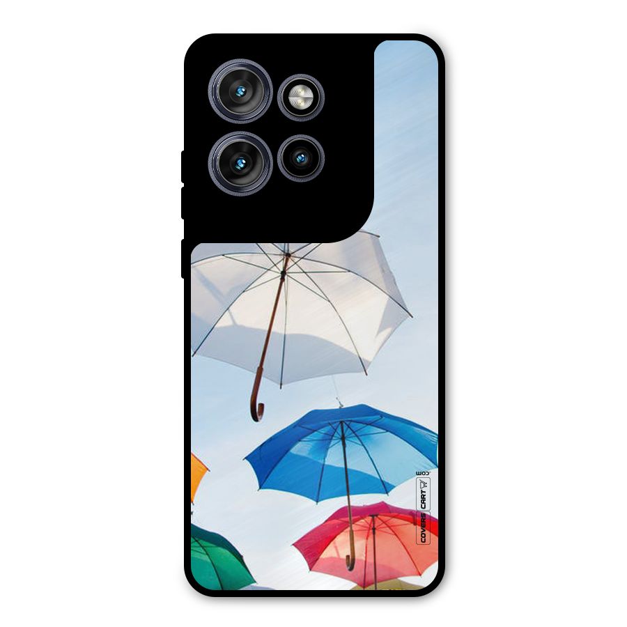 Umbrella Sky Metal Back Case for Motorola Edge 50 Neo