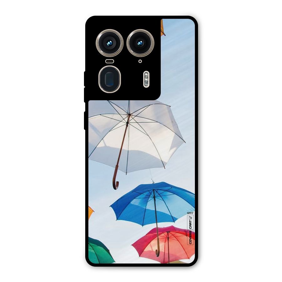 Umbrella Sky Metal Back Case for Motorola Edge 50 Ultra