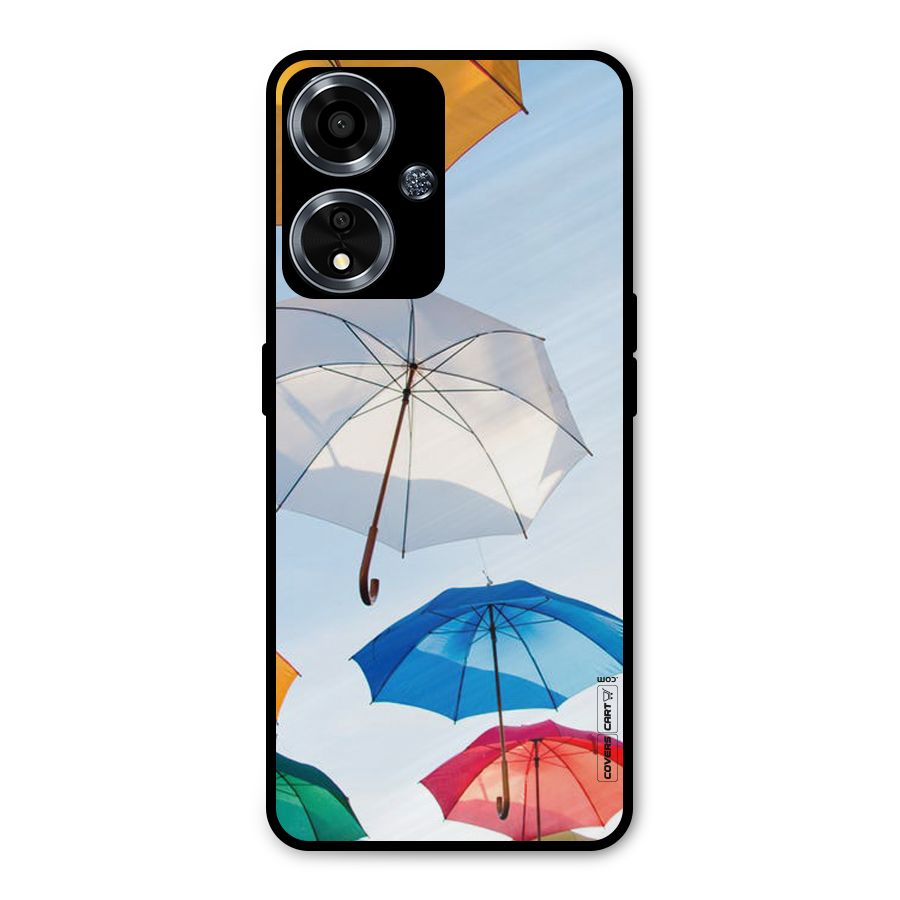 Umbrella Sky Metal Back Case for Oppo A59