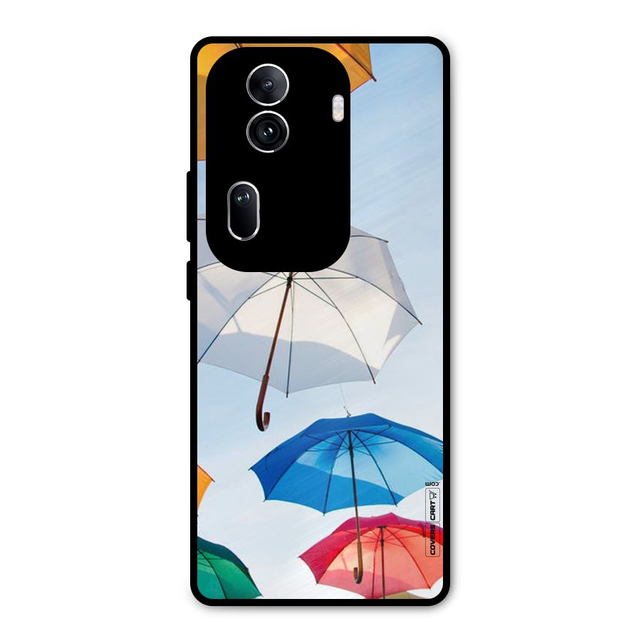 Umbrella Sky Metal Back Case for Oppo Reno11 Pro 5G