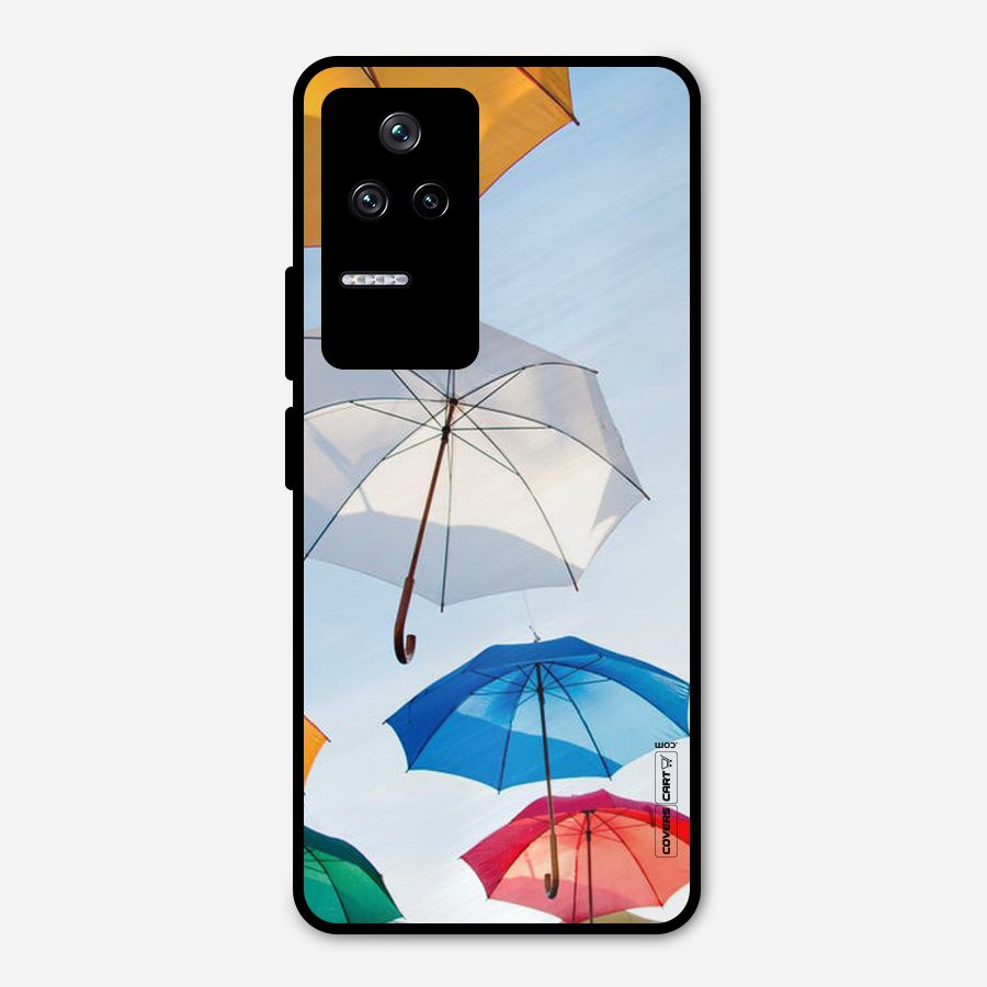 Umbrella Sky Metal Back Case for Poco F4 5G