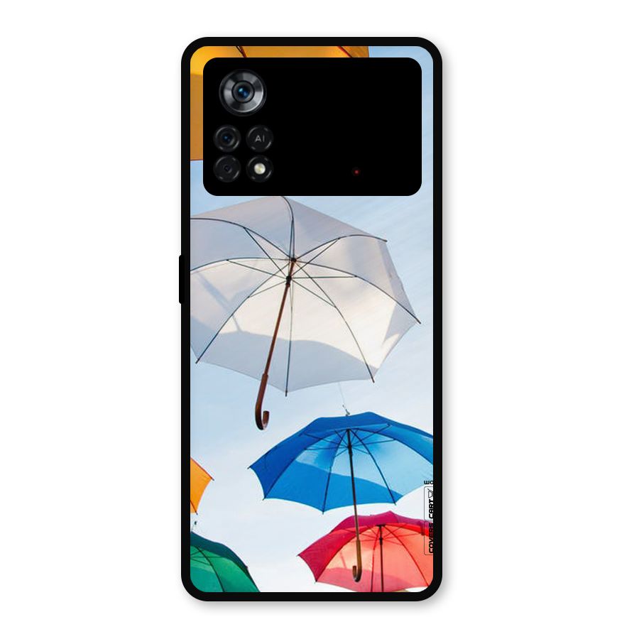 Umbrella Sky Metal Back Case for Poco X4 Pro 5G