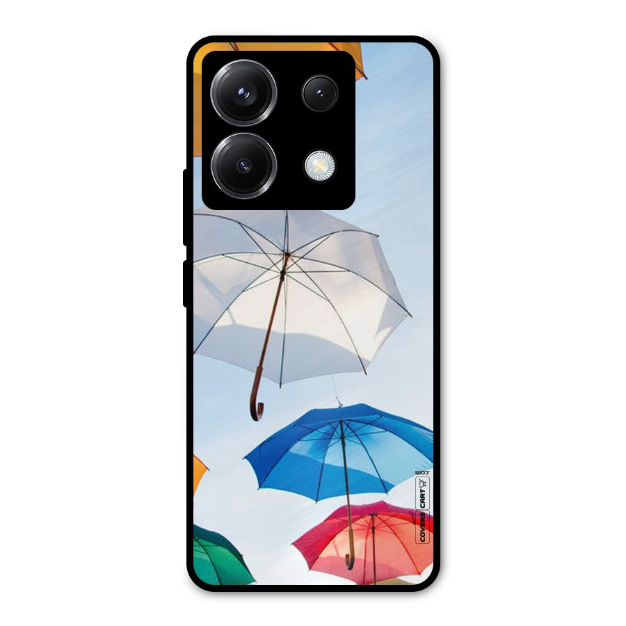 Umbrella Sky Metal Back Case for Poco X6