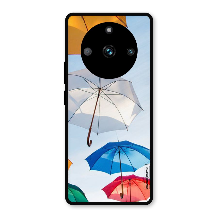 Umbrella Sky Metal Back Case for Realme 11 Pro Plus