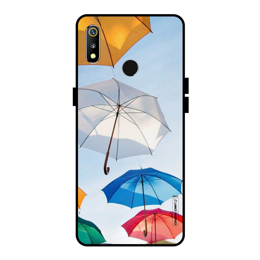 Umbrella Sky Metal Back Case for Realme 3i