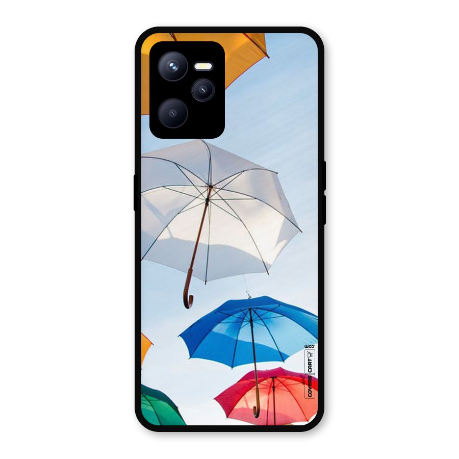 Umbrella Sky Metal Back Case for Realme C35