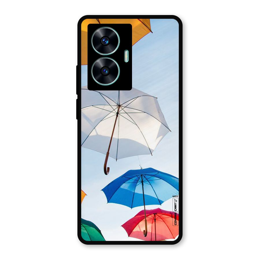 Umbrella Sky Metal Back Case for Realme Narzo N55