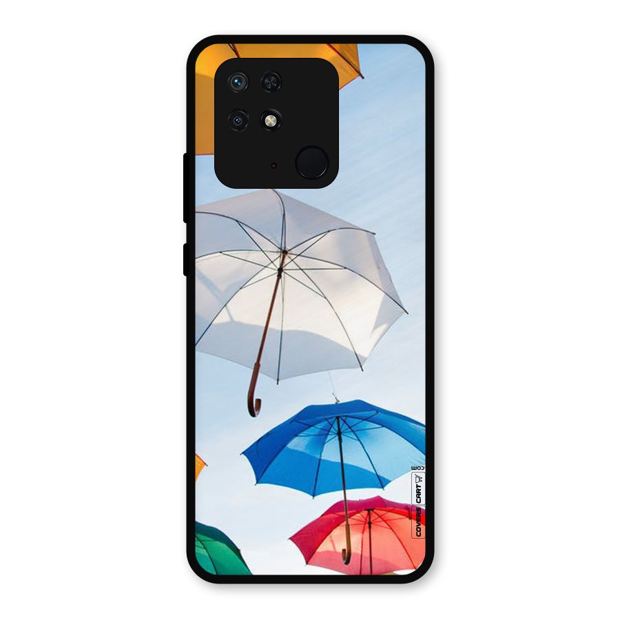 Umbrella Sky Metal Back Case for Redmi 10 Power