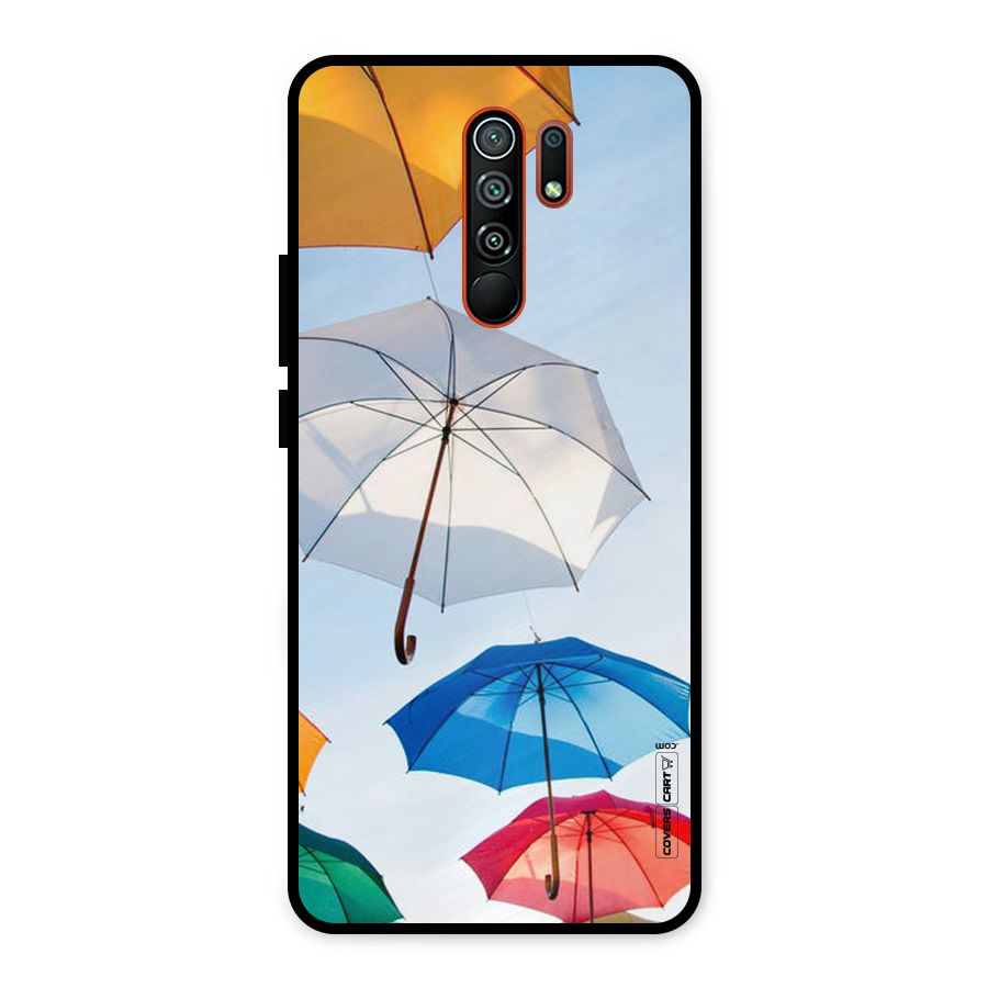 Umbrella Sky Metal Back Case for Redmi 9 Prime