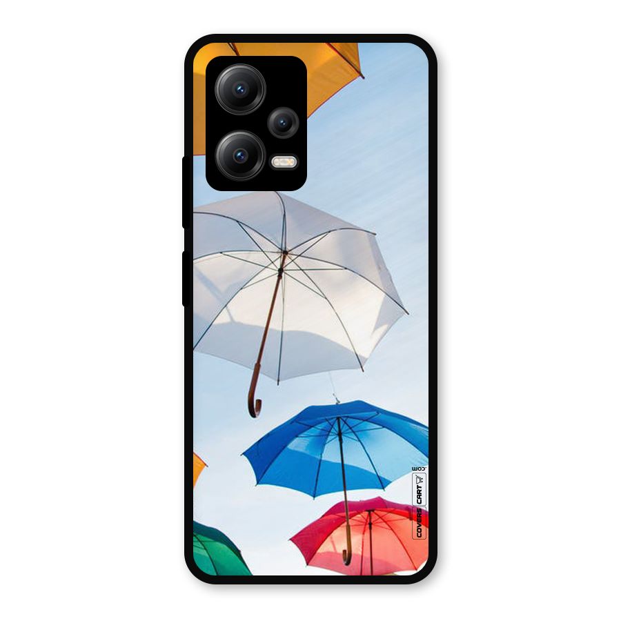 Umbrella Sky Metal Back Case for Redmi Note 12 5G