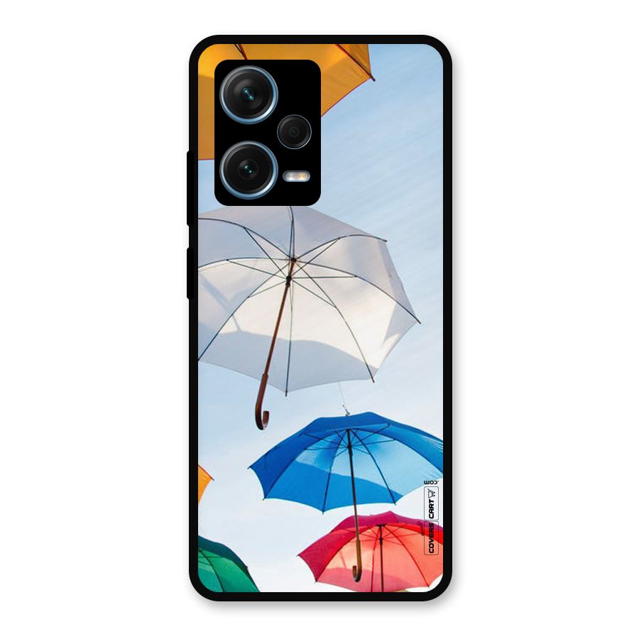Umbrella Sky Metal Back Case for Redmi Note 12 Pro Plus 5G