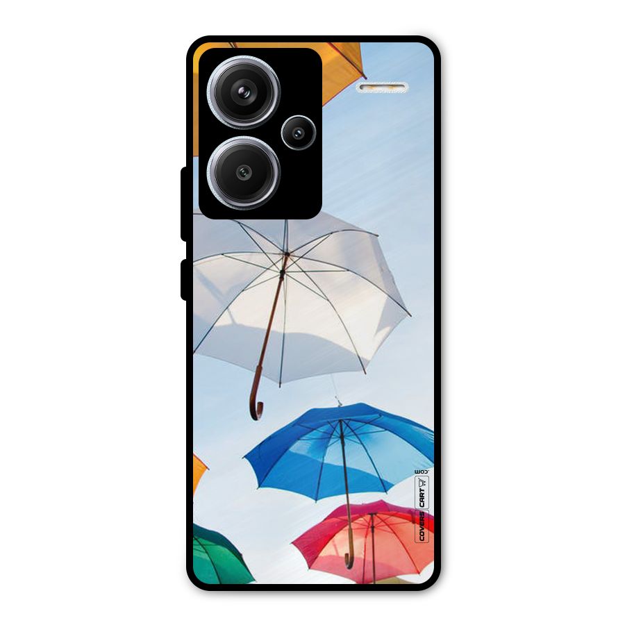 Umbrella Sky Metal Back Case for Redmi Note 13 Pro Plus