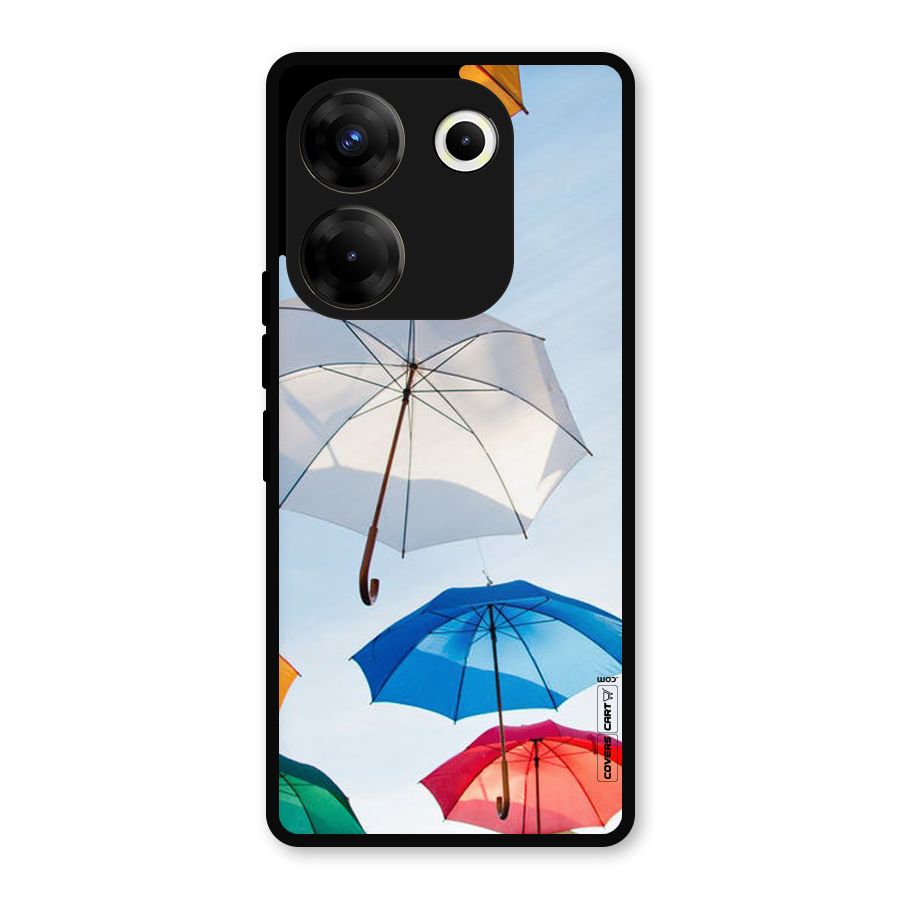 Umbrella Sky Metal Back Case for Tecno Camon 20 Pro