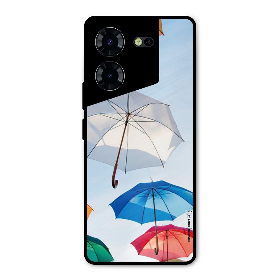 Umbrella Sky Metal Back Case for Tecno Pova 5 Pro 5G