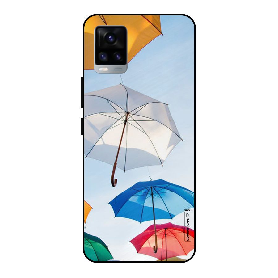 Umbrella Sky Metal Back Case for Vivo V20 2021