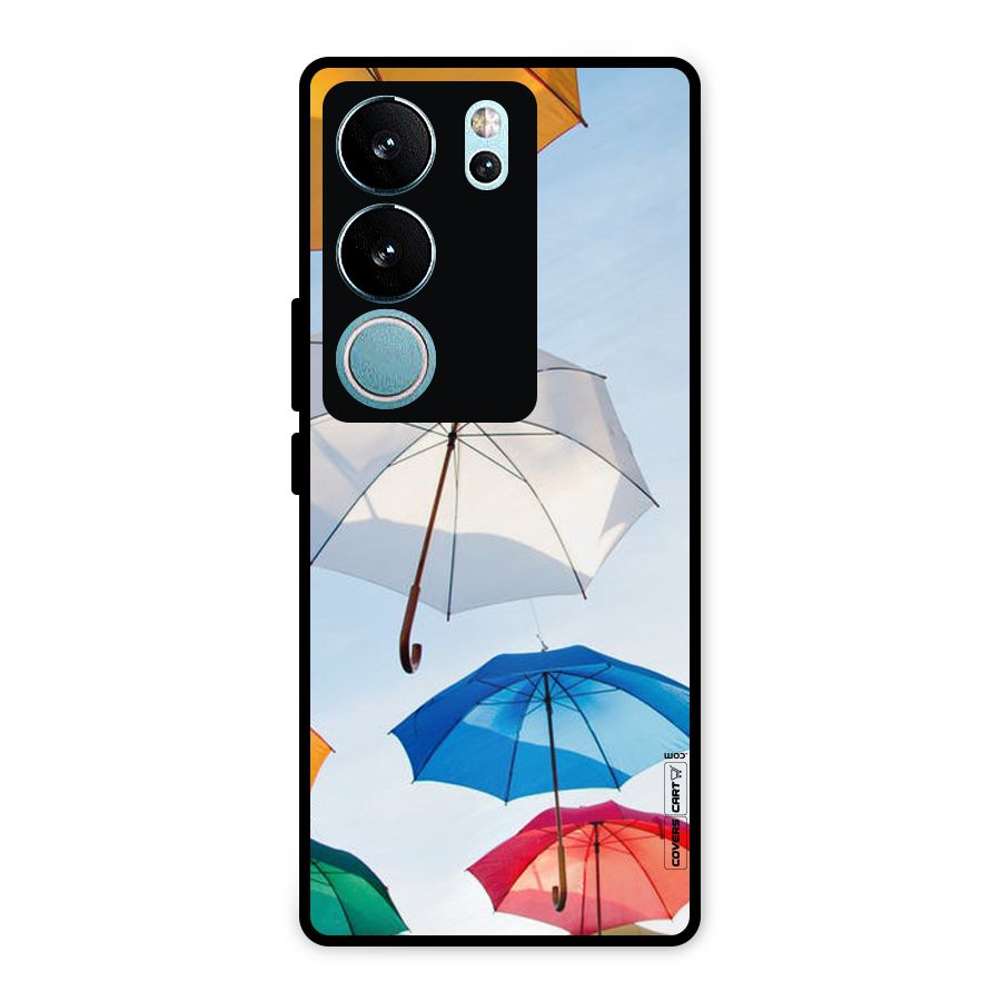 Umbrella Sky Metal Back Case for Vivo V29 Pro