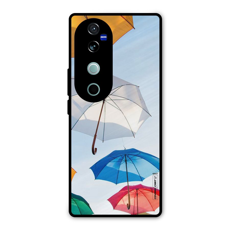 Umbrella Sky Metal Back Case for Vivo V40 Pro