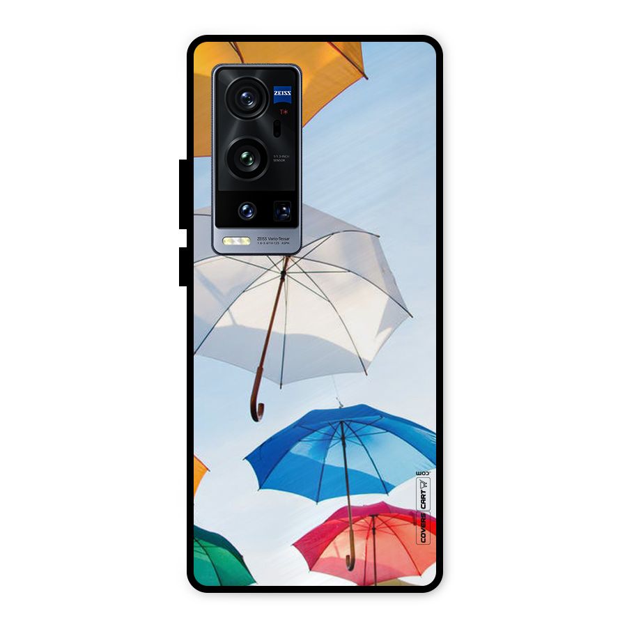 Umbrella Sky Metal Back Case for Vivo X60 Pro Plus