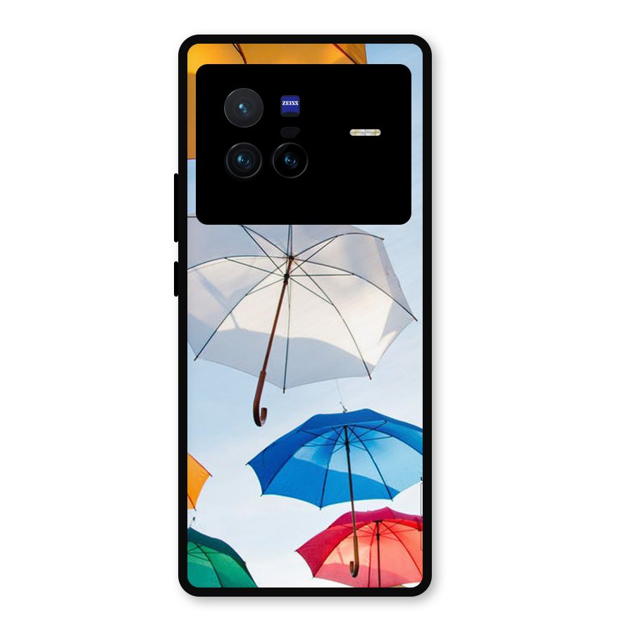 Umbrella Sky Metal Back Case for Vivo X80