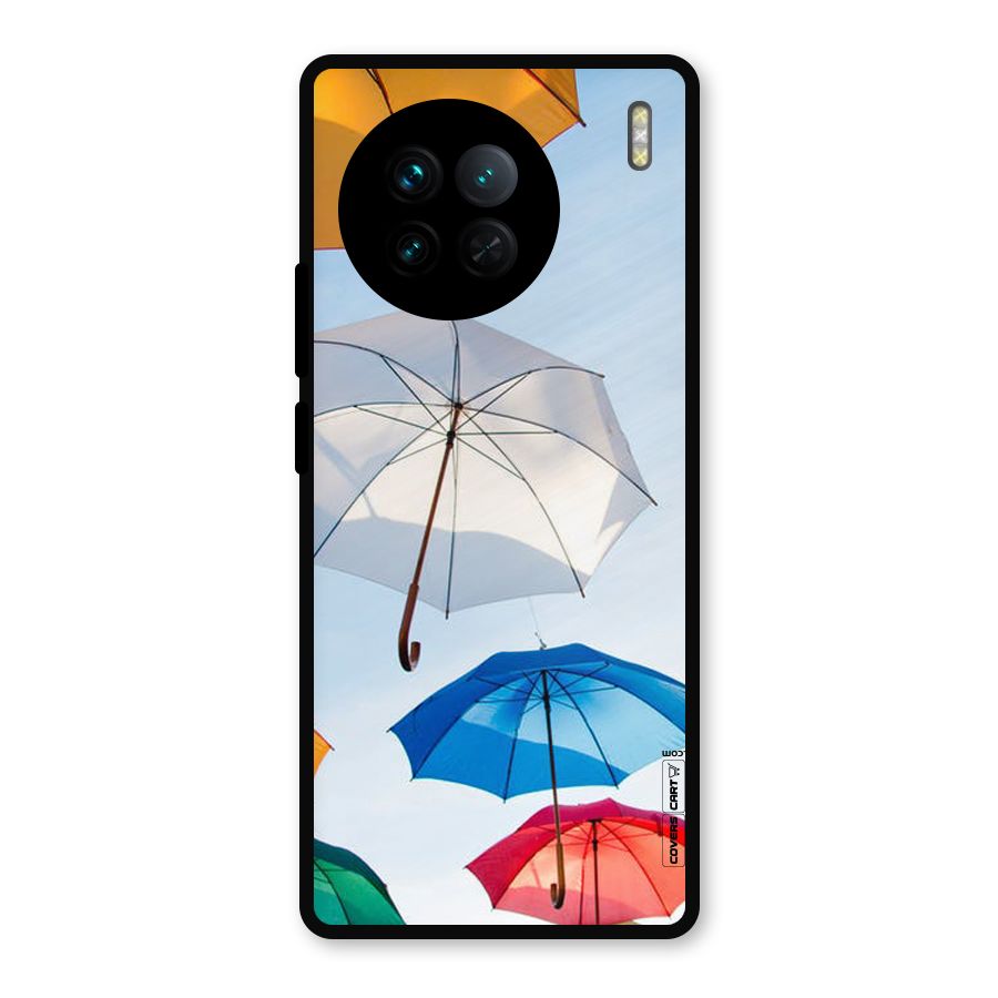 Umbrella Sky Metal Back Case for Vivo X90