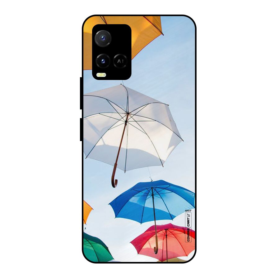 Umbrella Sky Metal Back Case for Vivo Y21