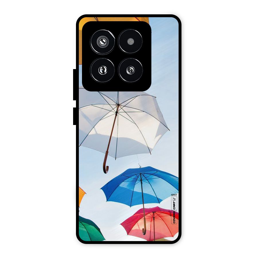 Umbrella Sky Metal Back Case for Xiaomi 14 Pro