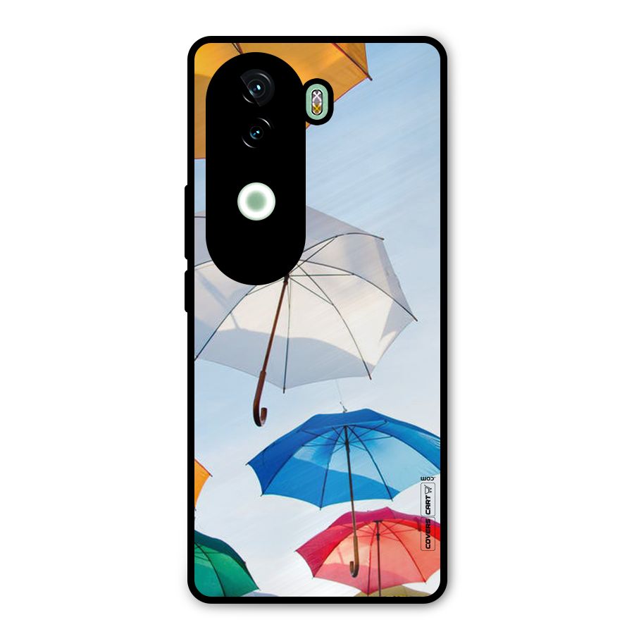 Umbrella Sky Metal Back Case for iQOO Z9s