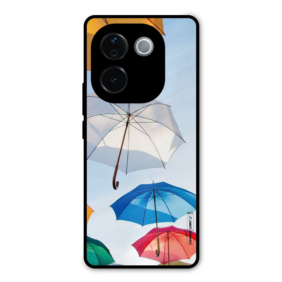 Umbrella Sky Metal Back Case for iQOO Z9s Pro