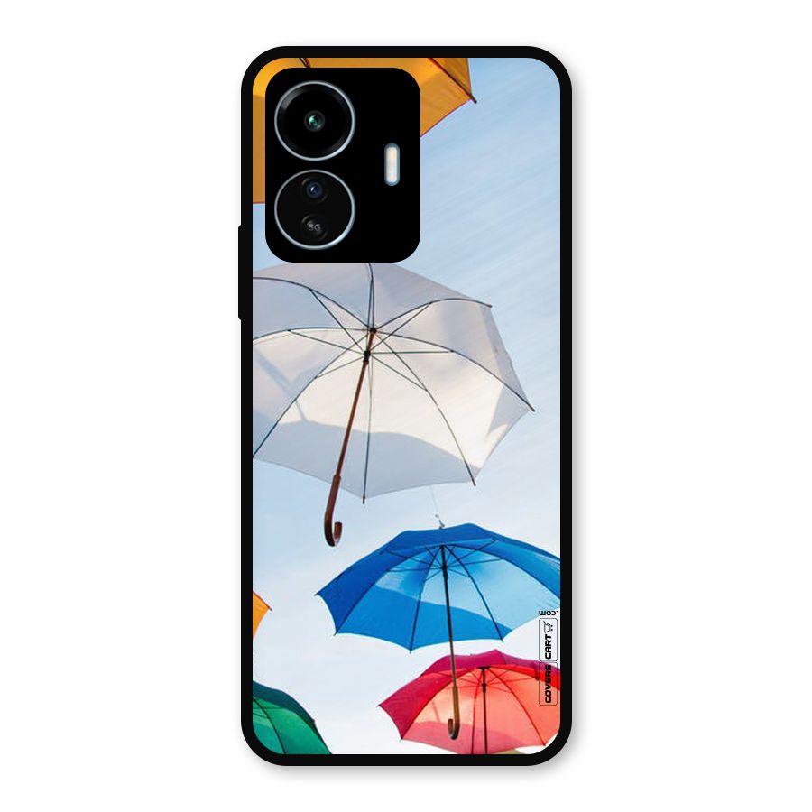 Umbrella Sky Metal Back Case for vivo iQOO Z6 Lite 5G