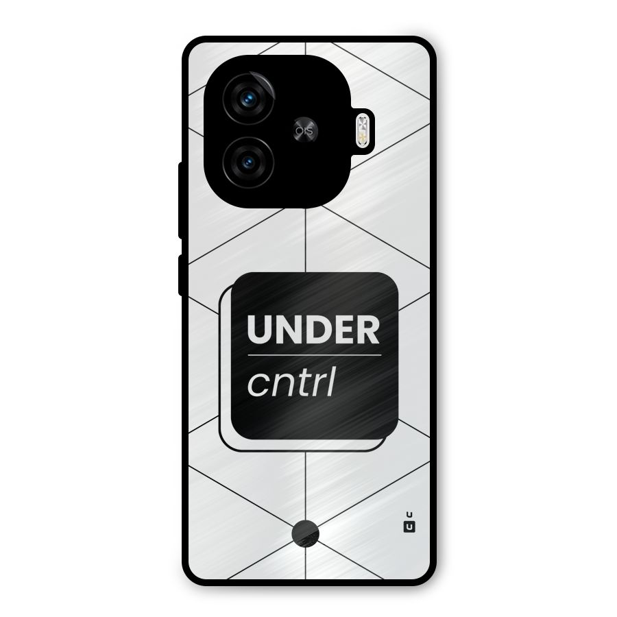 Under Control Metal Back Case for iQOO Z9 Turbo
