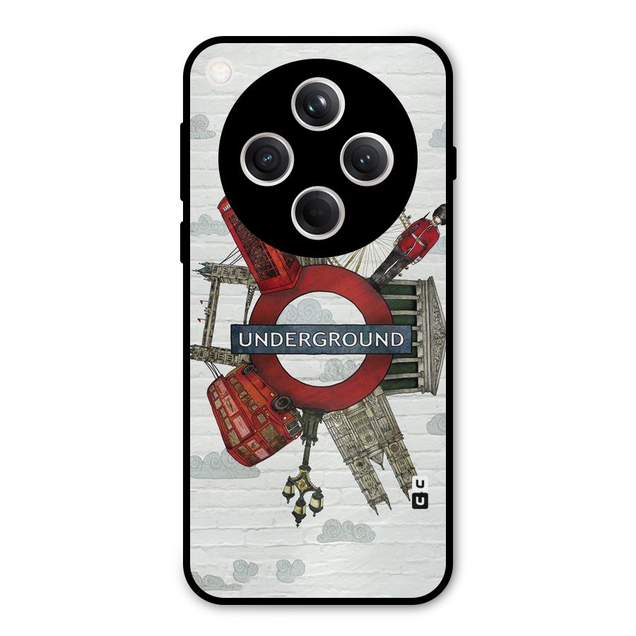 Underground Design Metal Back Case for Oppo Find X8