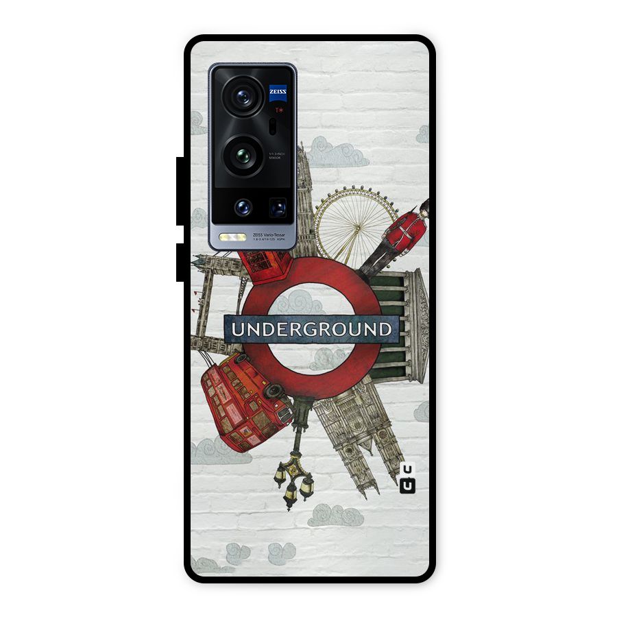 Underground Design Metal Back Case for Vivo X60 Pro Plus