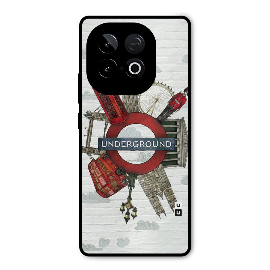 Underground Design Metal Back Case for iQOO Neo 10