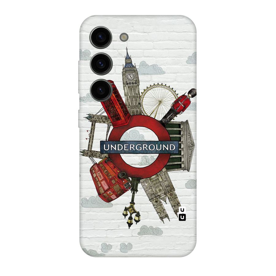 Underground Design Original Polycarbonate Back Case for Galaxy S23