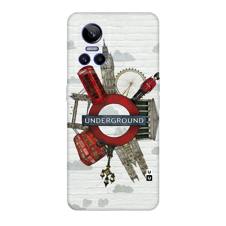Underground Design Original Polycarbonate Back Case for Realme GT Neo 3