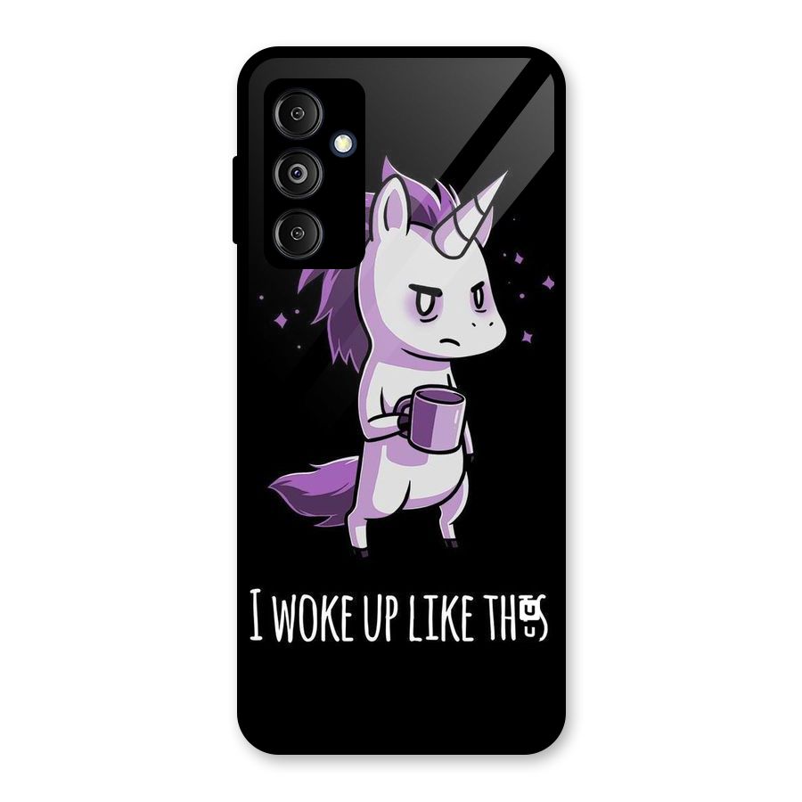 Unicorn Morning Glass Back Case for Galaxy M14 5G