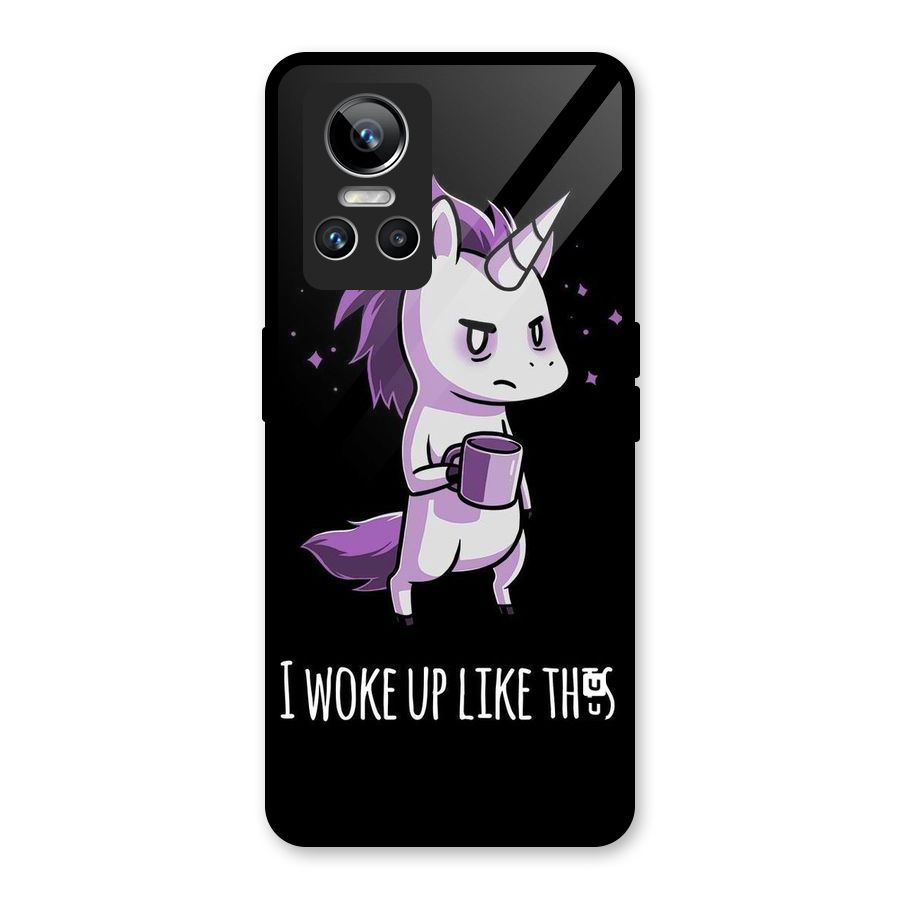 Unicorn Morning Glass Back Case for Realme GT Neo 3