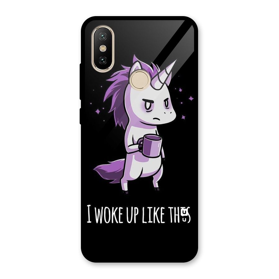Unicorn Morning Glass Back Case for Redmi A2