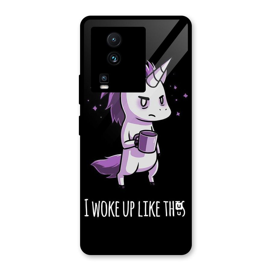 Unicorn Morning Glass Back Case for Vivo iQOO Neo 7 Pro