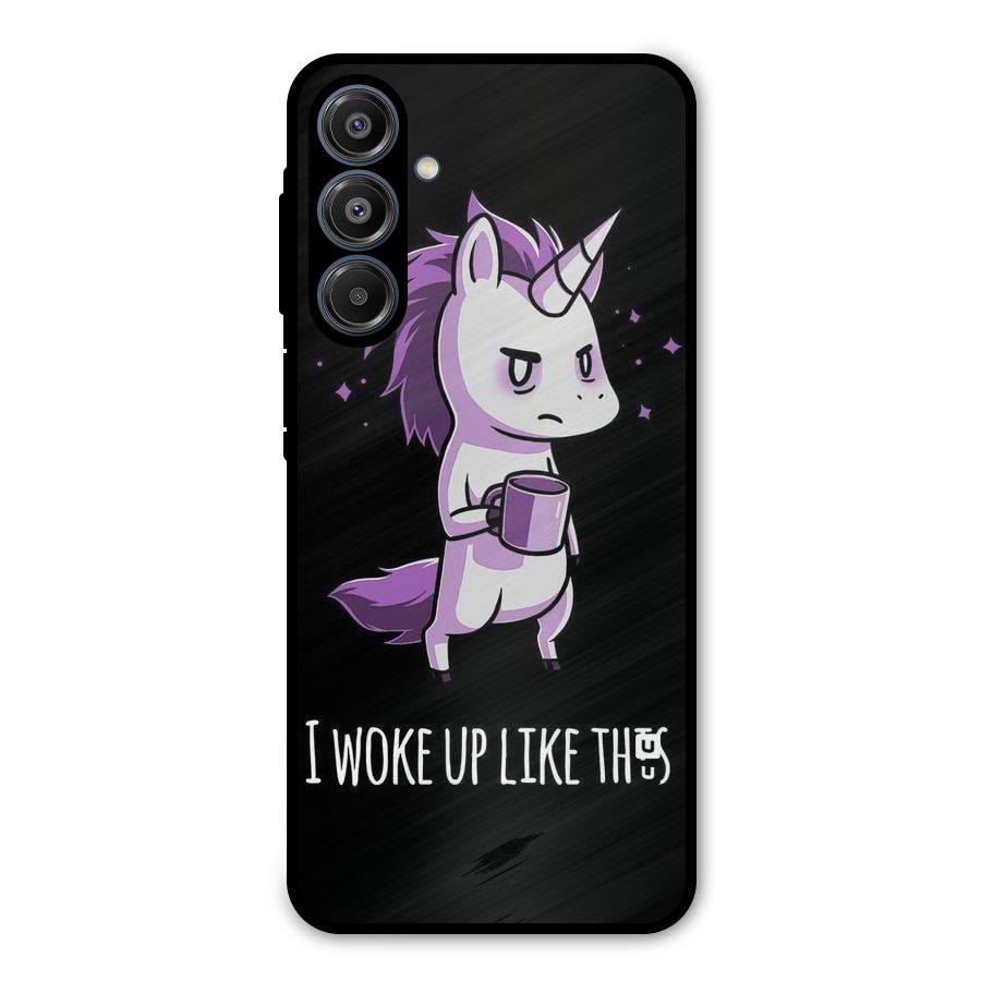 Unicorn Morning Metal Back Case for Galaxy A16 5G