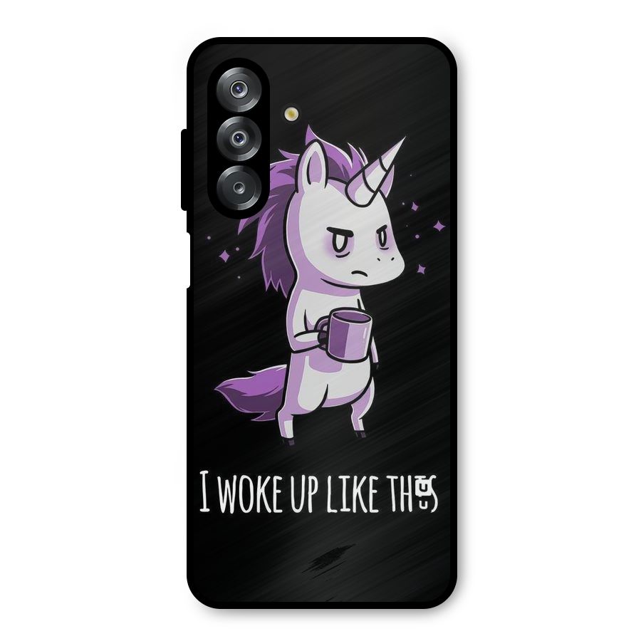 Unicorn Morning Metal Back Case for Galaxy A26