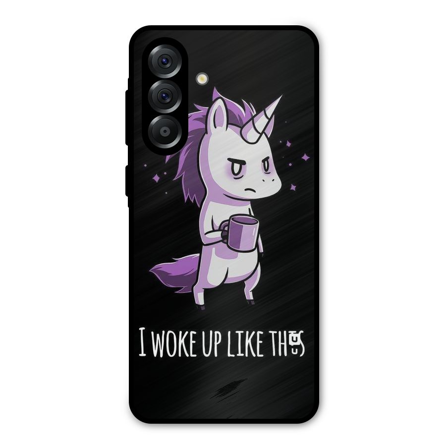 Unicorn Morning Metal Back Case for Galaxy A36
