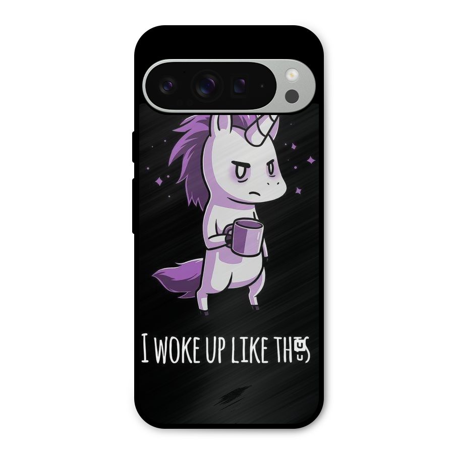 Unicorn Morning Metal Back Case for Google Pixel 9 Pro XL