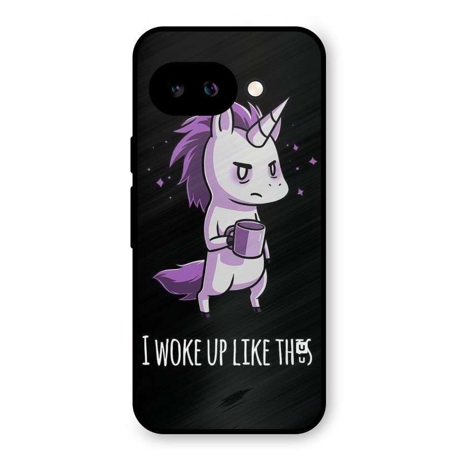 Unicorn Morning Metal Back Case for Google Pixel 9a