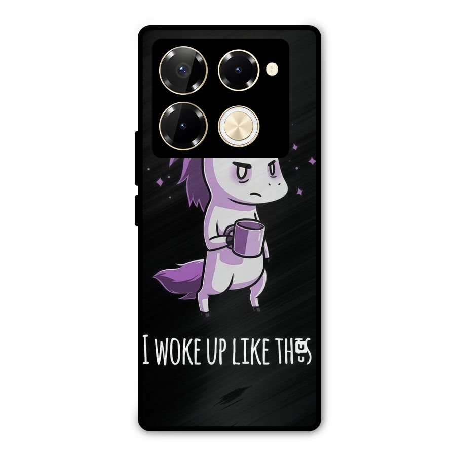Unicorn Morning Metal Back Case for Infinix Note 40 Pro Plus
