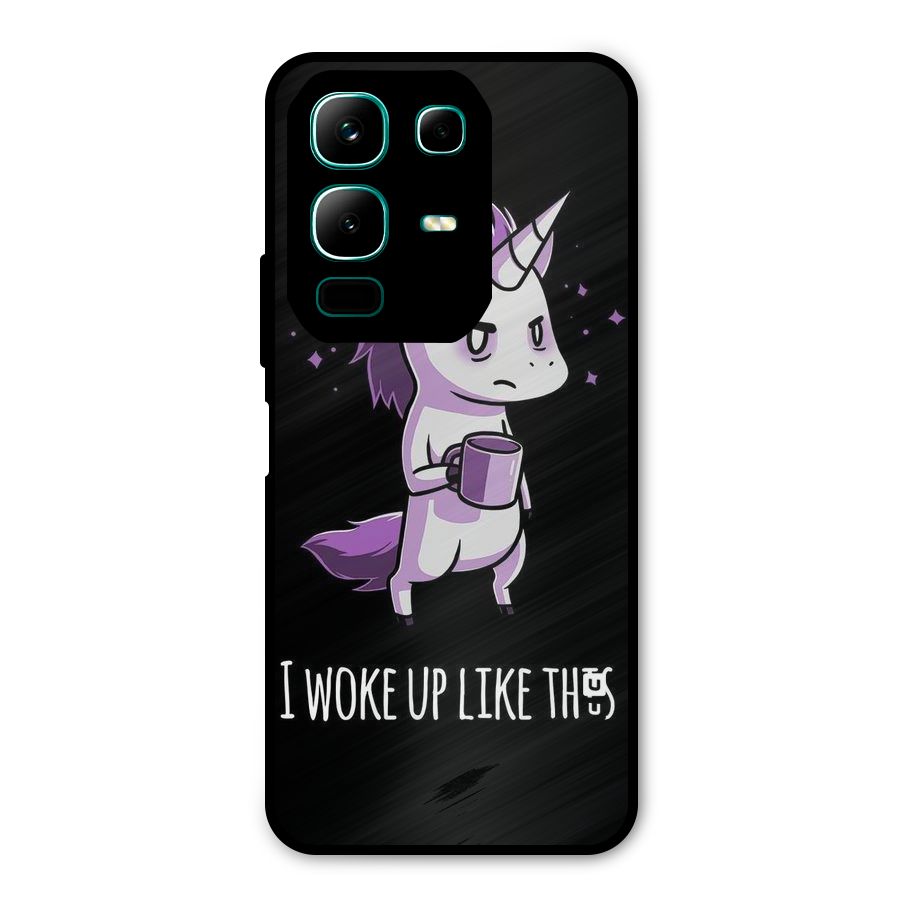 Unicorn Morning Metal Back Case for Infinix Note 50x