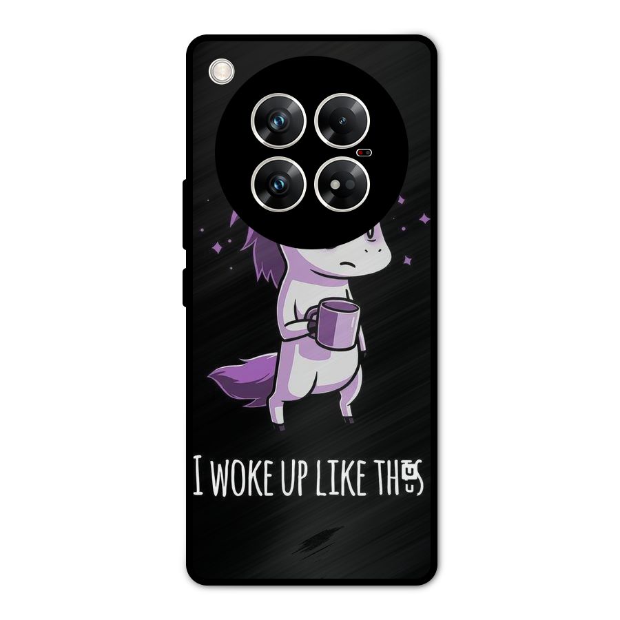 Unicorn Morning Metal Back Case for Infinix Zero 40 5G