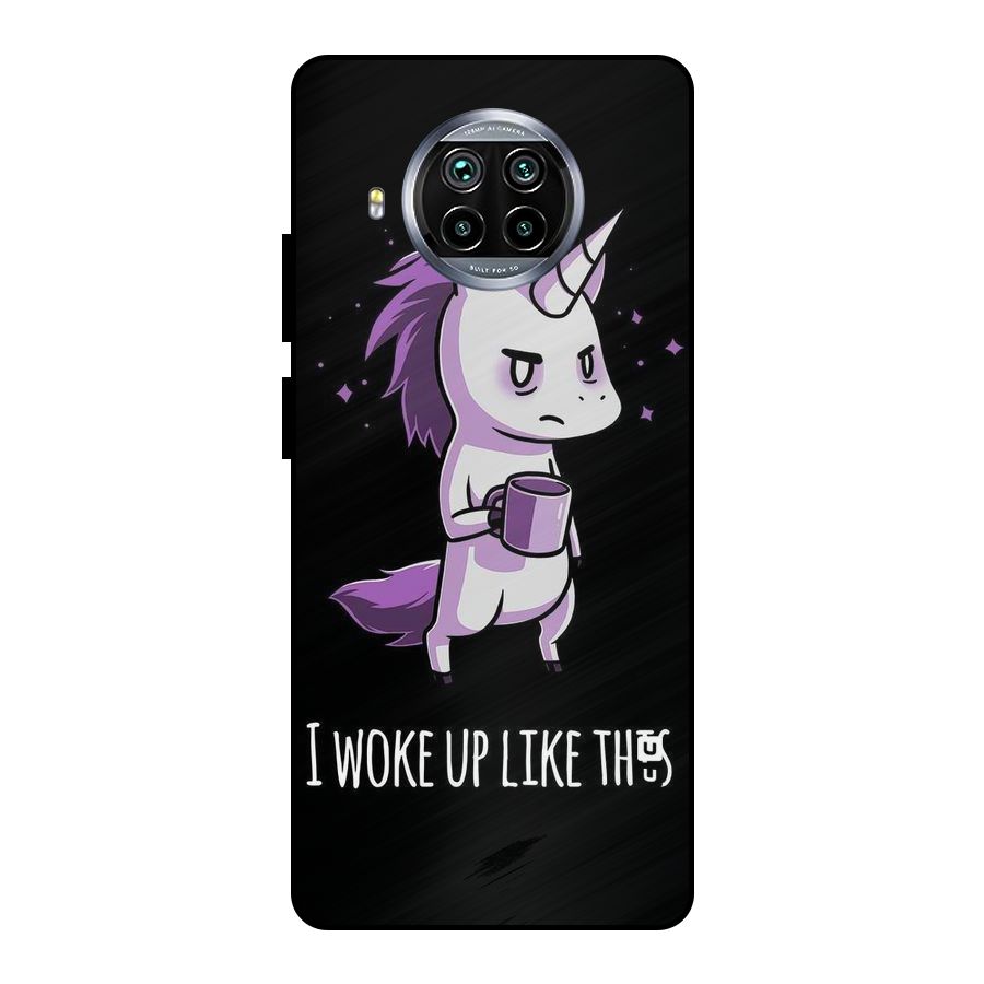 Unicorn Morning Metal Back Case for Mi 10i