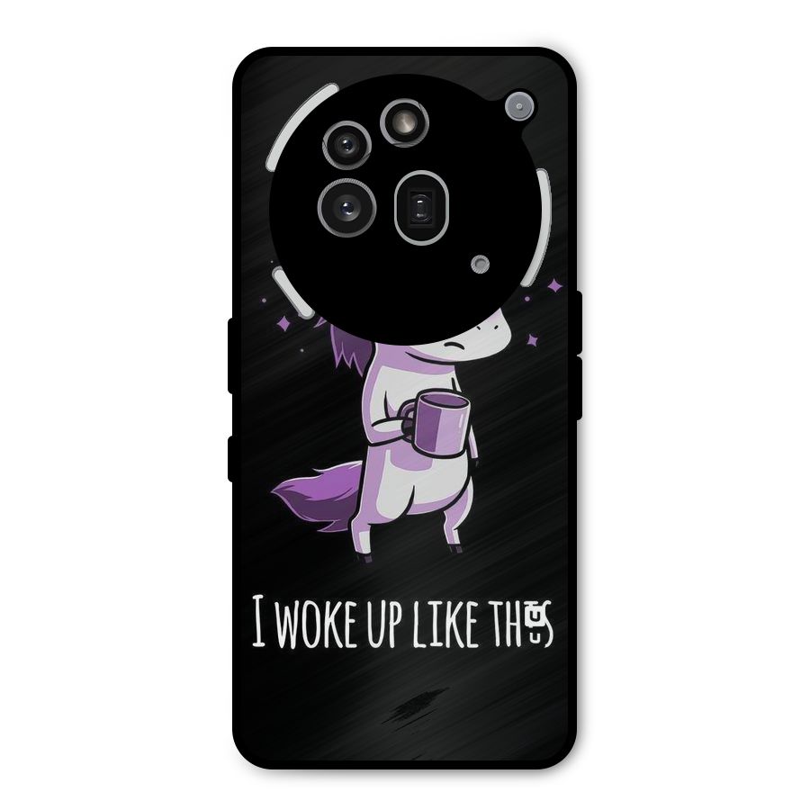 Unicorn Morning Metal Back Case for Nothing Phone 3a Pro